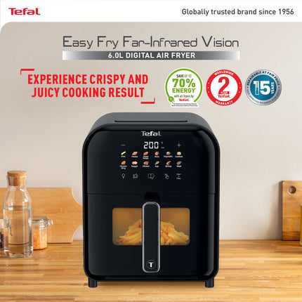 Tefal Easy Fry Far Infrared Vision Air Fryer (EY8218)