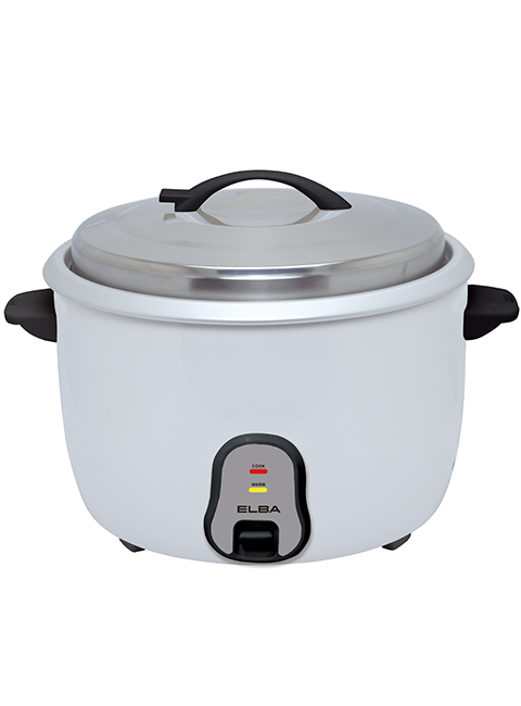 Elba 10L Commercial Rice Cooker ECRC-M1026(WH) | 2650W | Overheating Cut Off Protection