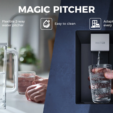 Haier HRF-IT540AG(GL)U1 540L 2-Door Twin Inverter Refrigerator Magic Pitcher Smart Connectivity HRFIT540AGGLU1 Peti Ais