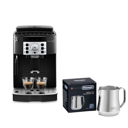 DeLonghi Magnifica S Fully Automatic Coffee Machine ECAM22.110.B Twin Shot Dishwasher Safe ECAM22.110B Mesin Kopi Automatik