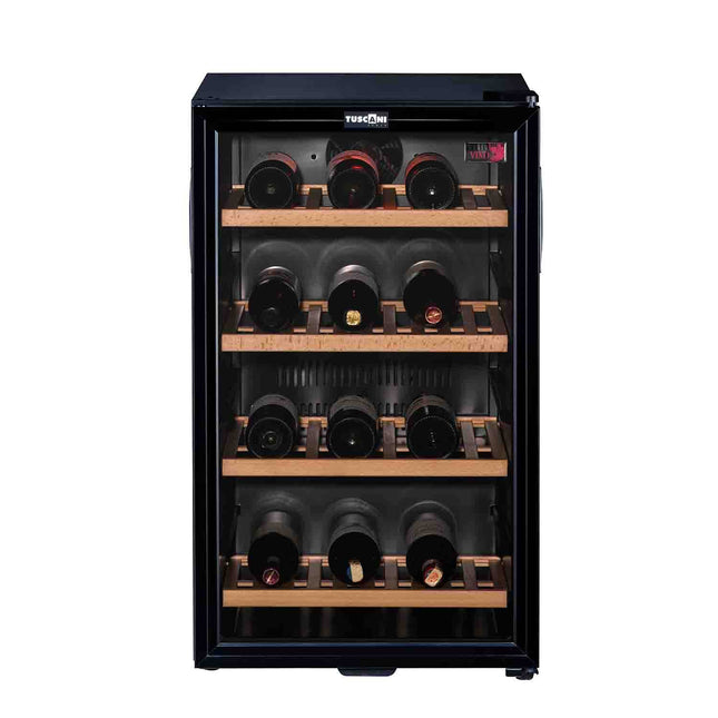 [FOC Vacuum Cleaner] Tuscani BELLONA 38 D Wine Chiller / Cooler / Cellar / Cabinet 40 bottles Single Zone Bello Vino - BELLONA38D