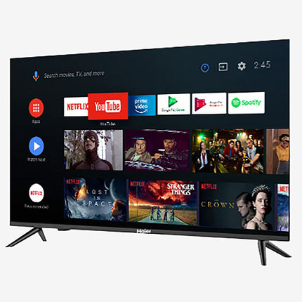Haier 55" 4K UHD HDR Android Smart Android Google HQLED TV H55S75EUG ( Deliver By Seller.Klang Valley Only)