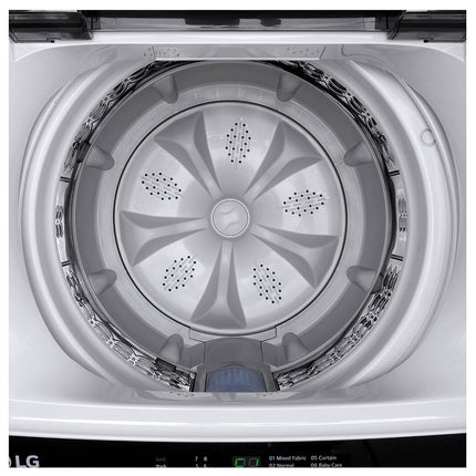 LG 9kg Top Load Washer with Honeycomb Crystal Drum, Grey T2109NT1G1
