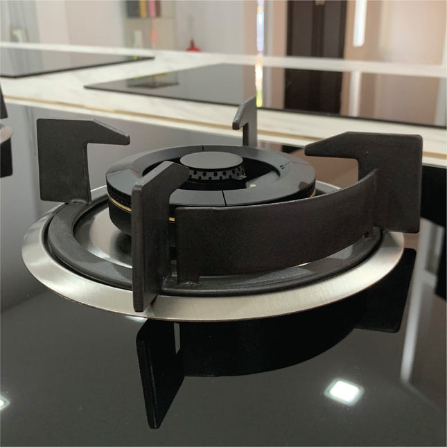 Senz [SZ-GS388]~Tri-Ringz Twin Burner Gas Stove / [SZ-GS368FL~Build In 2 Burner Glass Flexible Base - SZGS388/SZGS368FL