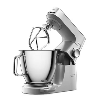 Kenwood Titanium Chef Baker XL Silver KVL85.004SI EasyWeigh™ scales Nesting DuoBowl™ KVL85004SI KVC3100S Mesin Pengadun
