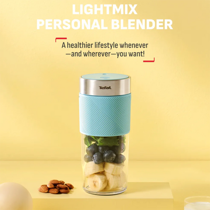 Tefal BL1C04 (Eucalyptus Blue) 0.3L Lightmix On The Go Portable Blender | ESH