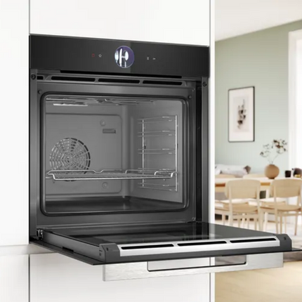 Bosch HBG7764B1 Series 8 Built-in Oven 71Litre Capacity Home Connect HBG7563B1 71L Oven Bina Dalam