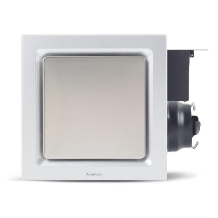 AireGard AS6090D2 Exhaust Fan Air Ventilator 4" / 4 Inch Silent Series (Square) (White) 28dB Noise 80cfm- AS6090D2 White