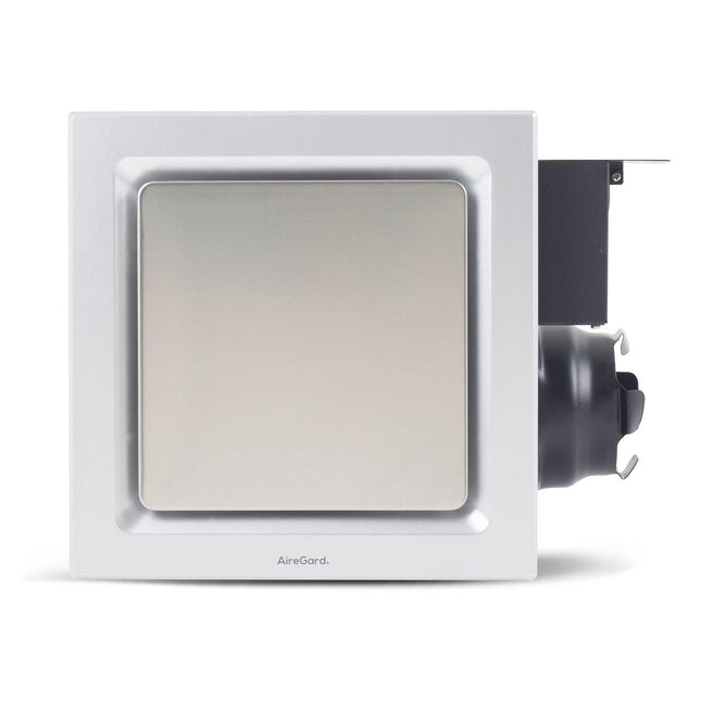 AireGard AS6090D2 Exhaust Fan Air Ventilator 4" / 4 Inch Silent Series (Square) (White) 28dB Noise 80cfm- AS6090D2 White