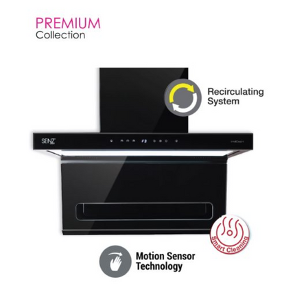 Senz STELLA L Shape Design Heat Pro intelClean Cooker Hood SZ-CH3288AC 1700 m3/h SZCH3288AC SZCH336IAC Hud