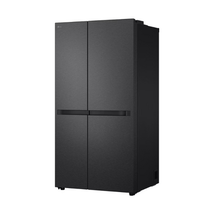 LG GC-B257KQJW 655l Side by Side Fridge in Essence Matte Black Smart Inverter™ ThinQ™ GCB257KQJW Peti Ais