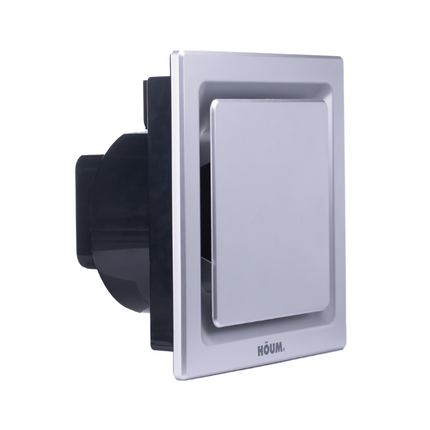 Houm Ceiling Mounted Ventilation Exhaust Fan 90CFM 120CFM SV90-D1 (Round) / SV90-D2 SV120-D2 (Square) 4 Inch