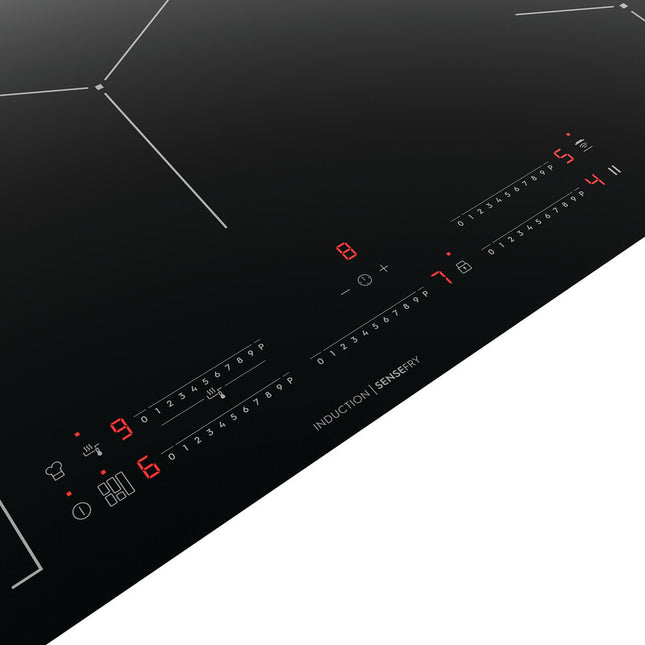 Electrolux 90cm UltimateTaste 700 Built-in Induction Hob with 5 Cooking Zones EHI977BE