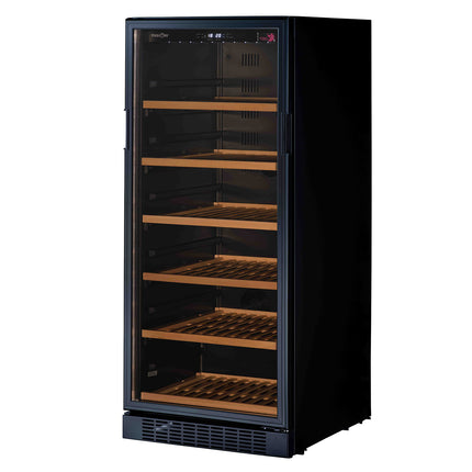 Tuscani BELLONA 110 Wine Chiller Cooler Cellar Cabinet 111 Bottles Single Zone 321L BELLONA110 Nano Air-Cycle Penyimpan Arak