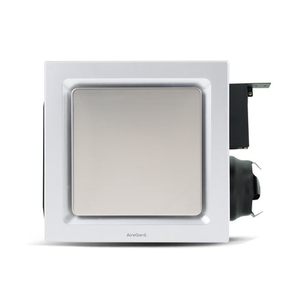 AireGard AS-9020 D2 Air Ventilation Exhaust Fan Silent Series (Square) (White) 110CFM 4" / 4 Inches - AS9020D2WHT / AS9020D1 White