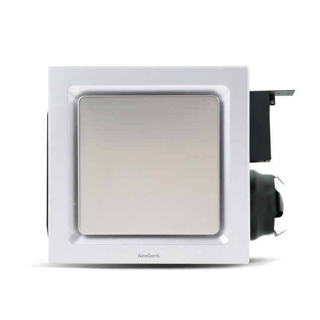 AireGard AS-9020 D2 Air Ventilation Exhaust Fan Silent Series (Square) (White) 110CFM 4" / 4 Inches - AS9020D2WHT / AS9020D1 White