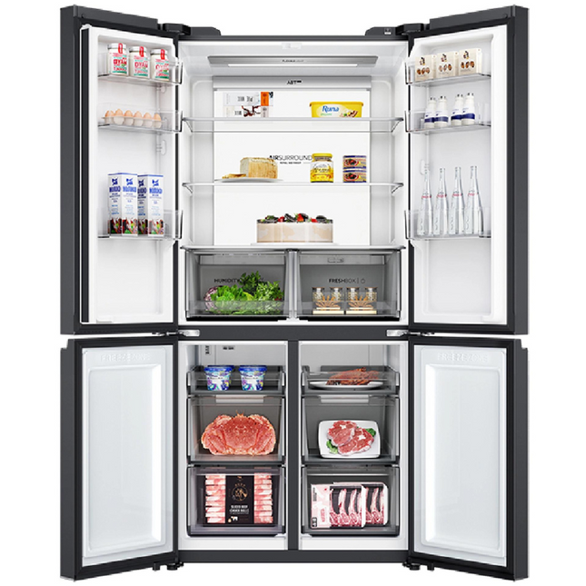 Haier Multi Door Fridge HRF-IM758FGSGU1 758 Liter Twin Inverter HRFIM758FGSGU1 Peti Sejuk