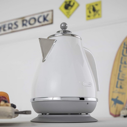 Delonghi KBOC2001.W 1.7L Icona Capitals Sydney White Kettle | ESH
