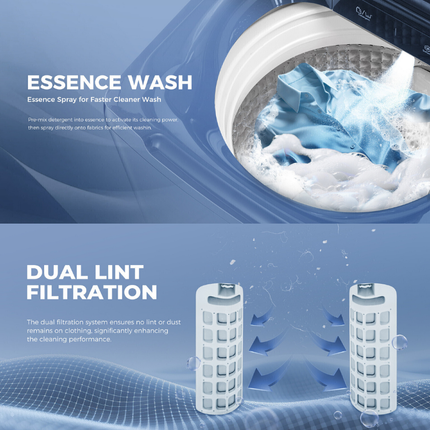 Haier HWM180-B2158B 18KG Top Load Washing Machine Inverter Smart Wash HWM200-B2158B 20KG