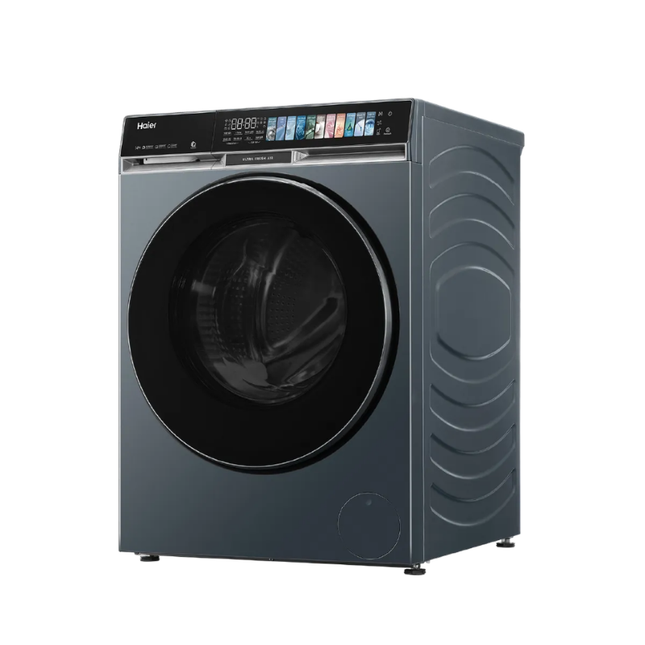 Haier HWD140-BPD14387GNU1 14KG Wash / 8KG Dry Front Load Series Washer Dryer Full Color Touch Screen HWD140BPD14387GNU1 Mesin Basuh