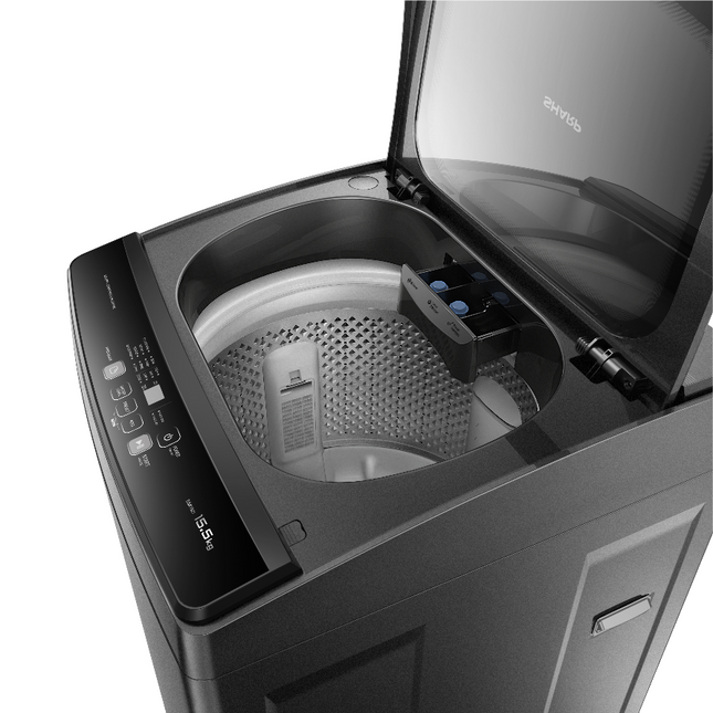 [New Model] SHARP [ ESX1521 ] 15.5KG FULLY AUTO WASHING MACHINE