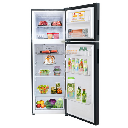 Haier HRF-358IHM 358L Twin Inverter Top Mount Refrigerator / Fridge with Deo NANO Fresh AG+ HRF358IHM Peti Sejuk