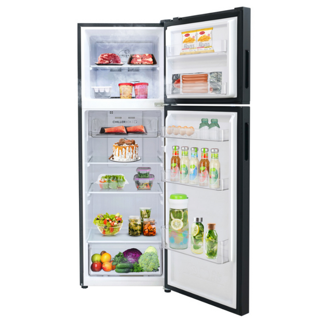 Haier HRF-358IHM 358L Twin Inverter Top Mount Refrigerator / Fridge with Deo NANO Fresh AG+ HRF358IHM Peti Sejuk