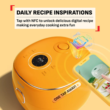 Tefal RK5354 POP Rice Cooker 0.7L 350W Mini Rice Cooker Compact Cooker RK5352 / RK535T