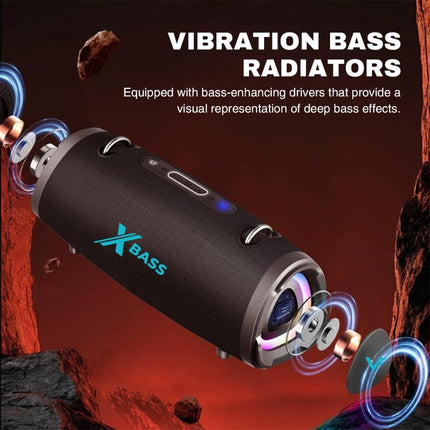 Vinnfier TANGO XT310 200W Portable X-Bass Wireless Karaoke Speaker with 2 Microphone TANGOXT310 Pembesar Suara