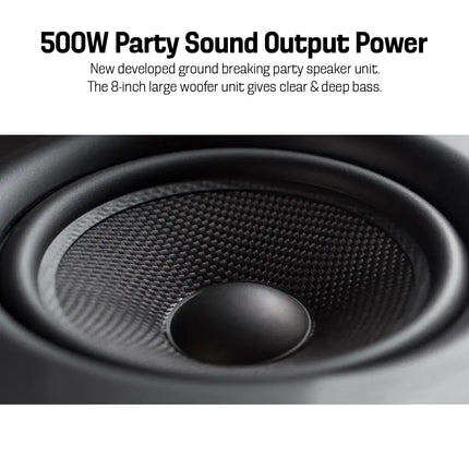 Vinnfier TANGO XT2000 WMU Trolley Bluetooth Karaoke Party Speaker Party Light Effect