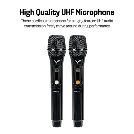Vinnfier TANGO XT2000 WMU Trolley Bluetooth Karaoke Party Speaker Party Light Effect