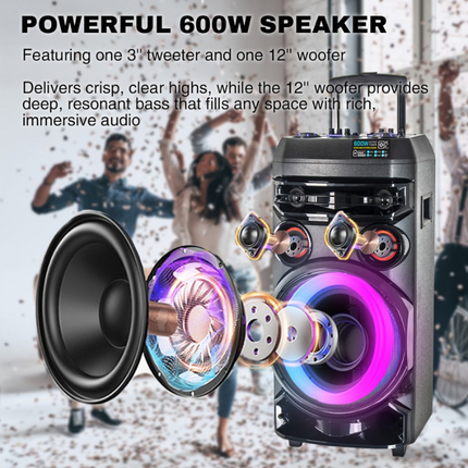 Vinnfier TANGO 313 WMU 2.1 Bluetooth Multimedia Speaker 50W RMS Output Multiple Input Options