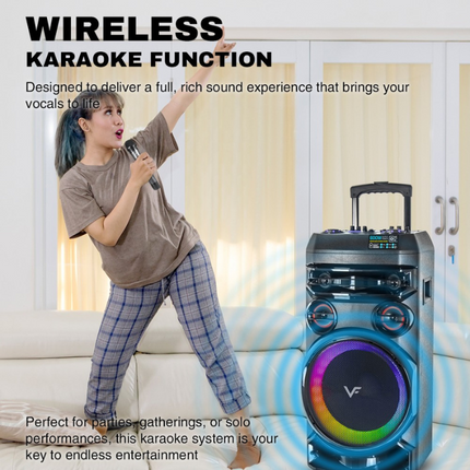 Vinnfier TANGO 313 WMU 2.1 Bluetooth Multimedia Speaker 50W RMS Output Multiple Input Options