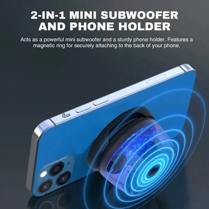 Vinnfier Tango Neo 3 BT Magnetic Portable Bluetooth Speaker Phone Stand Function RGB Light