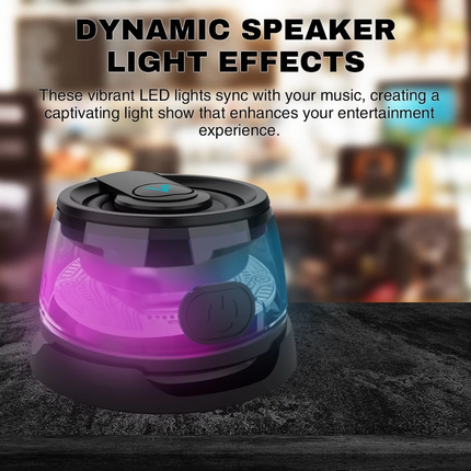 Vinnfier Tango Neo 3 BT Magnetic Portable Bluetooth Speaker Phone Stand Function RGB Light