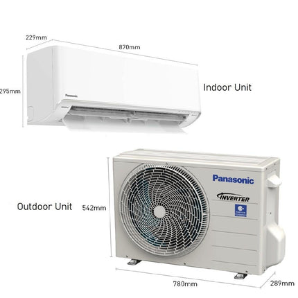 Panasonic CS-XU13ZKH X-Premium Inverter R32 XU Series Air Conditioner Aircond 1.5HP 5 Star Rating Built In Wifi CSXU13ZKH Penghawa Dingin