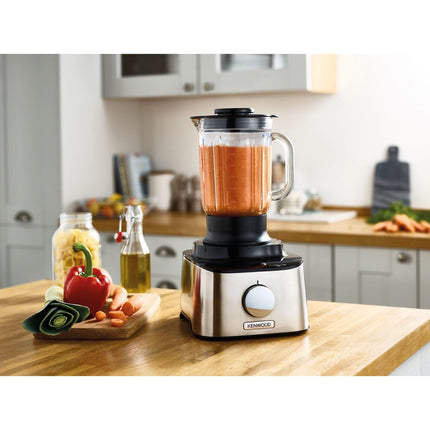 Kenwood FDM302SS Multipro Compact Food Processor With Blender, Whisk, Miller and Dough Tool (Silver)