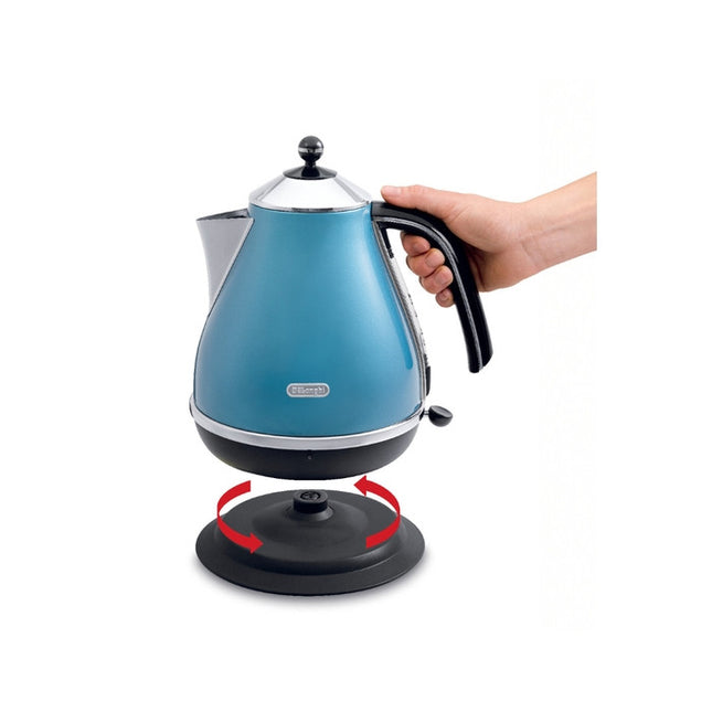 Delonghi KBO2001.B Stainless Steel Jug Kettle Blue