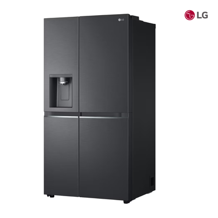 LG GC-L257CQEL 635L Side-By-Side Fridge With UV Nano Water Dispenser Finish Refrigerator GCL257CQEL