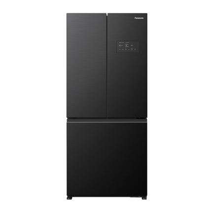 Panasonic 500L French Door Inverter Refrigerator NR-CW530HVKM (Black Hairlines)