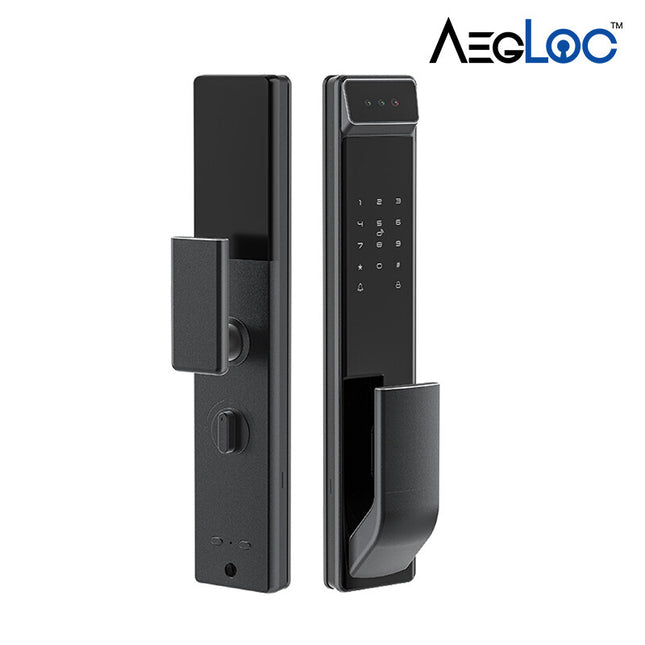 AEGLOC Digital Fingerprint (SDL-T10) - Digital Rim Door Security Lock / (SDL-T50) - Digital Push Pull Door Security Lock - SDLT50/SDLT10