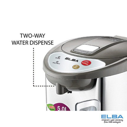 ELBA THERMO POT ETP-F5018(BR) 5.0L - Round Type Heating Element, White (5L/730W)