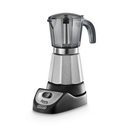 Delonghi Alicia Plus Electric Moka Pot EMKM6.B Automatic Shut Off Keep Warm 6 Cups EMKM6B Mesin Kopi