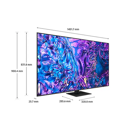 Samsung 65" QLED Q60D QA65Q60DAKXXM / Q70D  QA65Q70DAKXXM Television 4K Tizen OS Smart TV (2024) (FREE Hdmi Cable) (FREE TNG BY REDEMPTION)