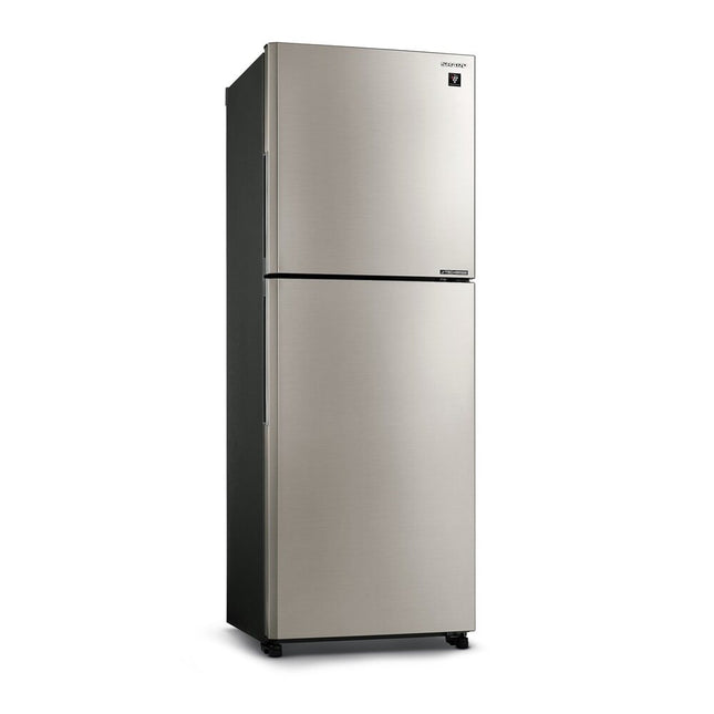 Sharp 2 Door Refrigerator SJ3822MSS 380L Silver Folio