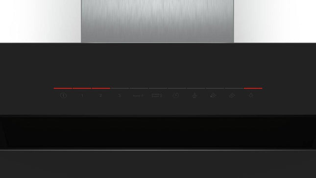 Bosch Series 6 90cm Wall-mounted Inclined Hood - DWK97JQ60B