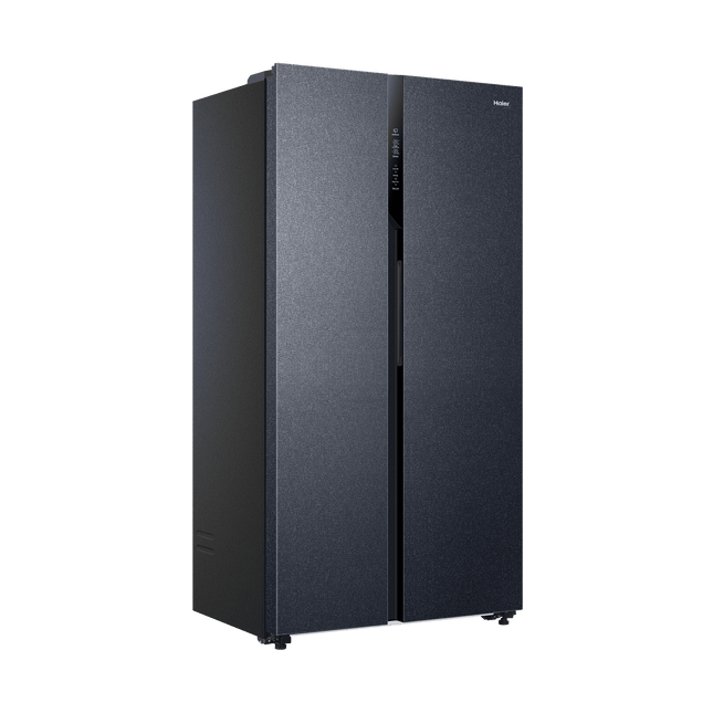 Haier 609L Side by Side Twin Inverter Refrigerator / Fridge / H-DEO Fresh / Smart Touch Control - HRF-IS609XM(BL)