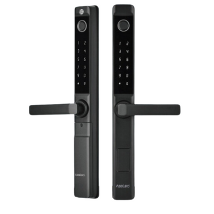 AEGLOC Digital Lever Door Lock SDL-A80 Stainless Steel Smart Digital Lock SDLA80BLK Kunci Pintu Keselamatan