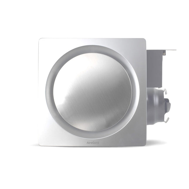 AireGard AS-6090-D1 Exhaust Fan Air Ventilator 4" / 4 Inch Silent Series (Round) (White) 80cfm - AS6090D1 White