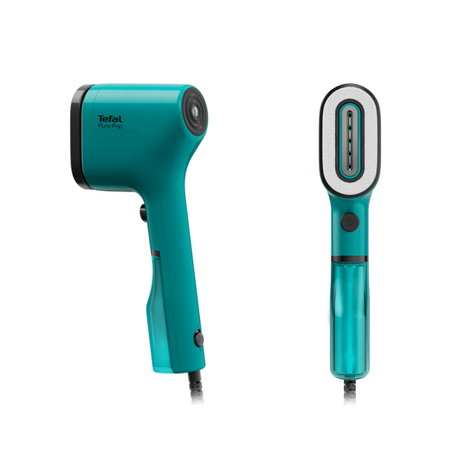 Tefal DT2024 (Teal Green) Pure Pop Handheld Garment Steamer | ESH